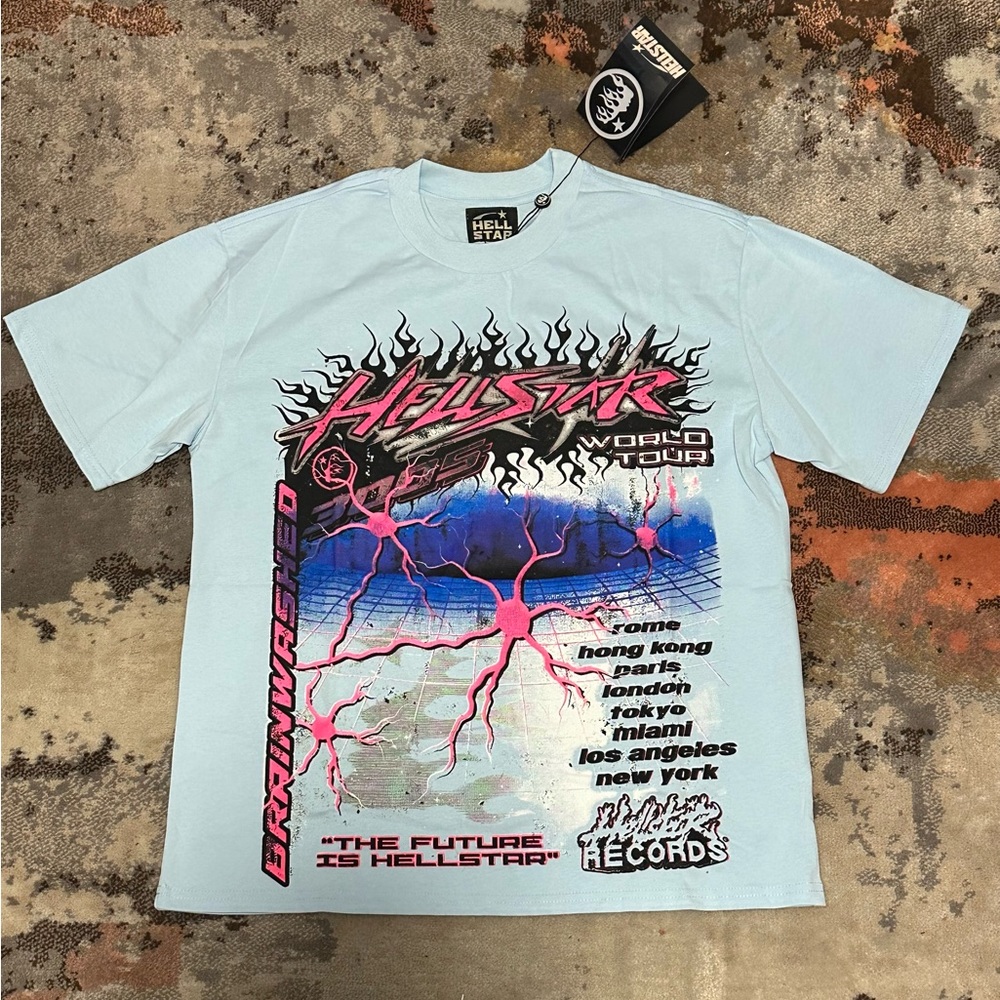 Hellstar Brainwashed World Tour & Neuron Tour T -Shirt - Picture 4 of 5